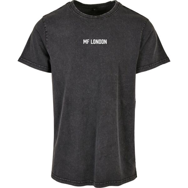 Acid washed round neck tee Thumbnail